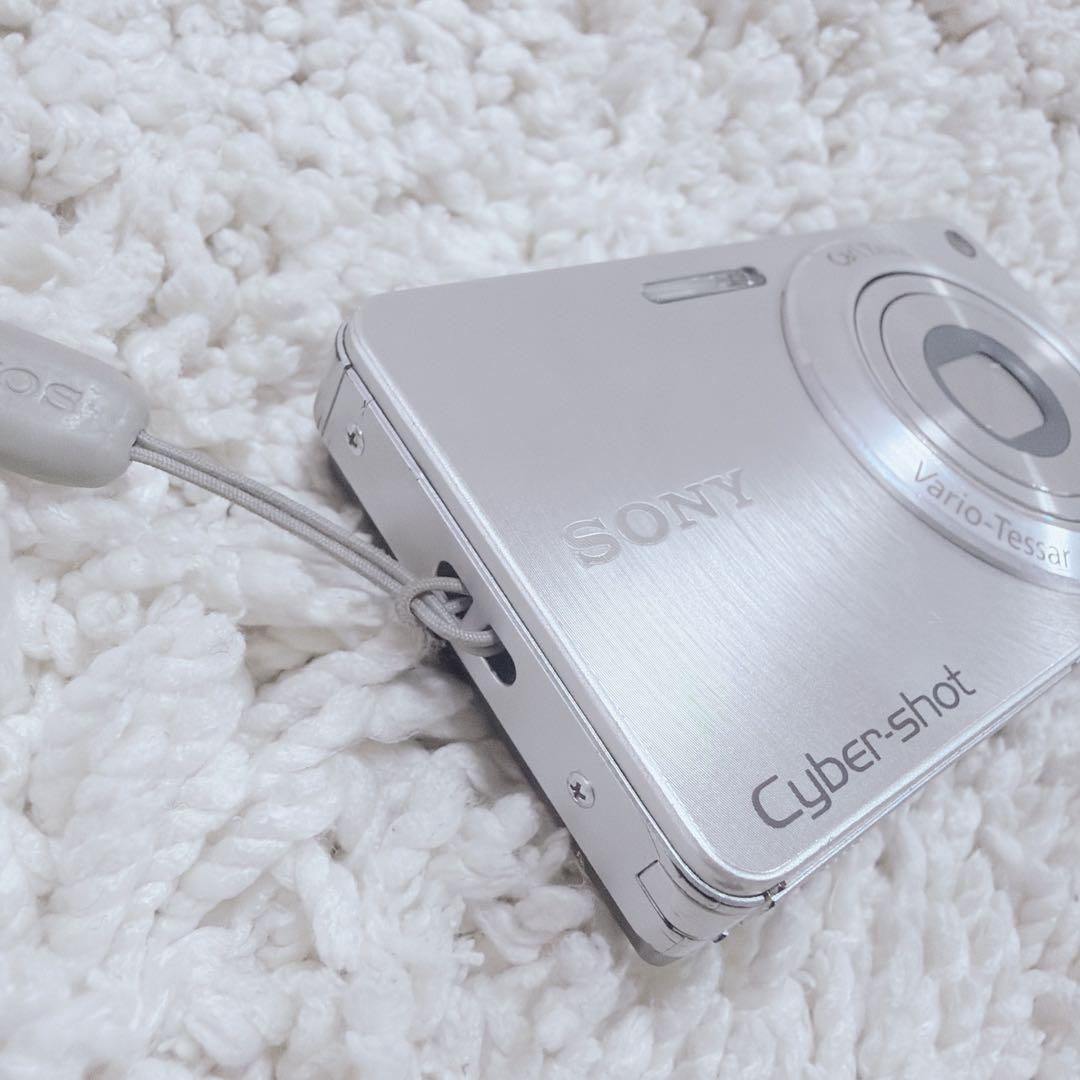 SONY サイバーショットDSC-W350 デジカメ コンデジ 本体 シルバー