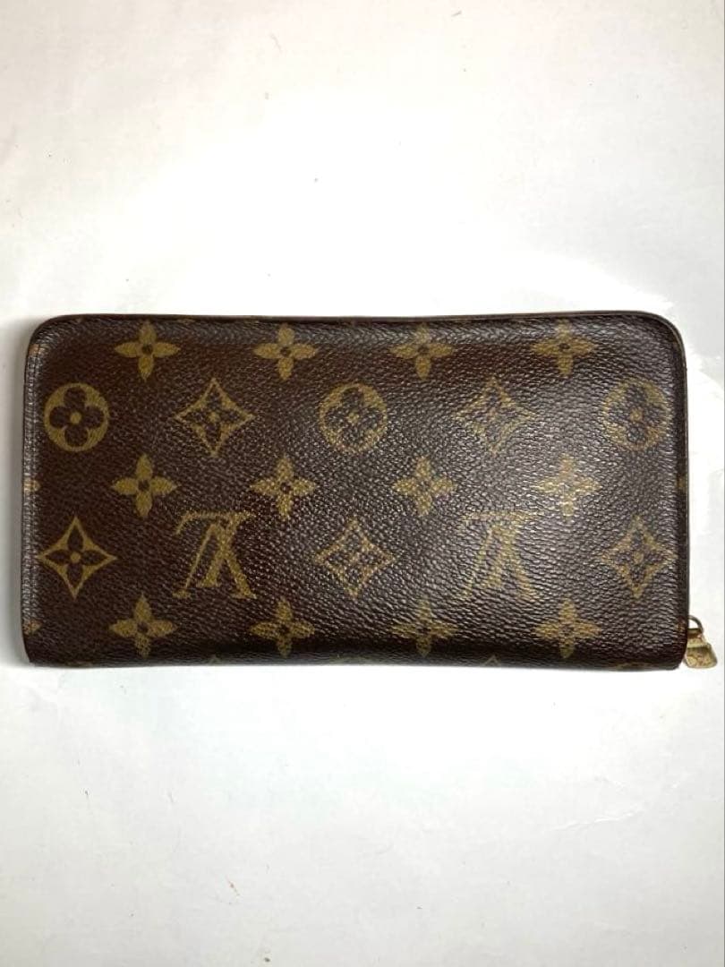 ルイヴィトン　モノグラム　ポルトモネ　ジップ　ラウンドファスナー　長財布