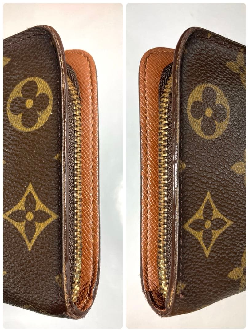 ルイヴィトン　モノグラム　ポルトモネ　ジップ　ラウンドファスナー　長財布