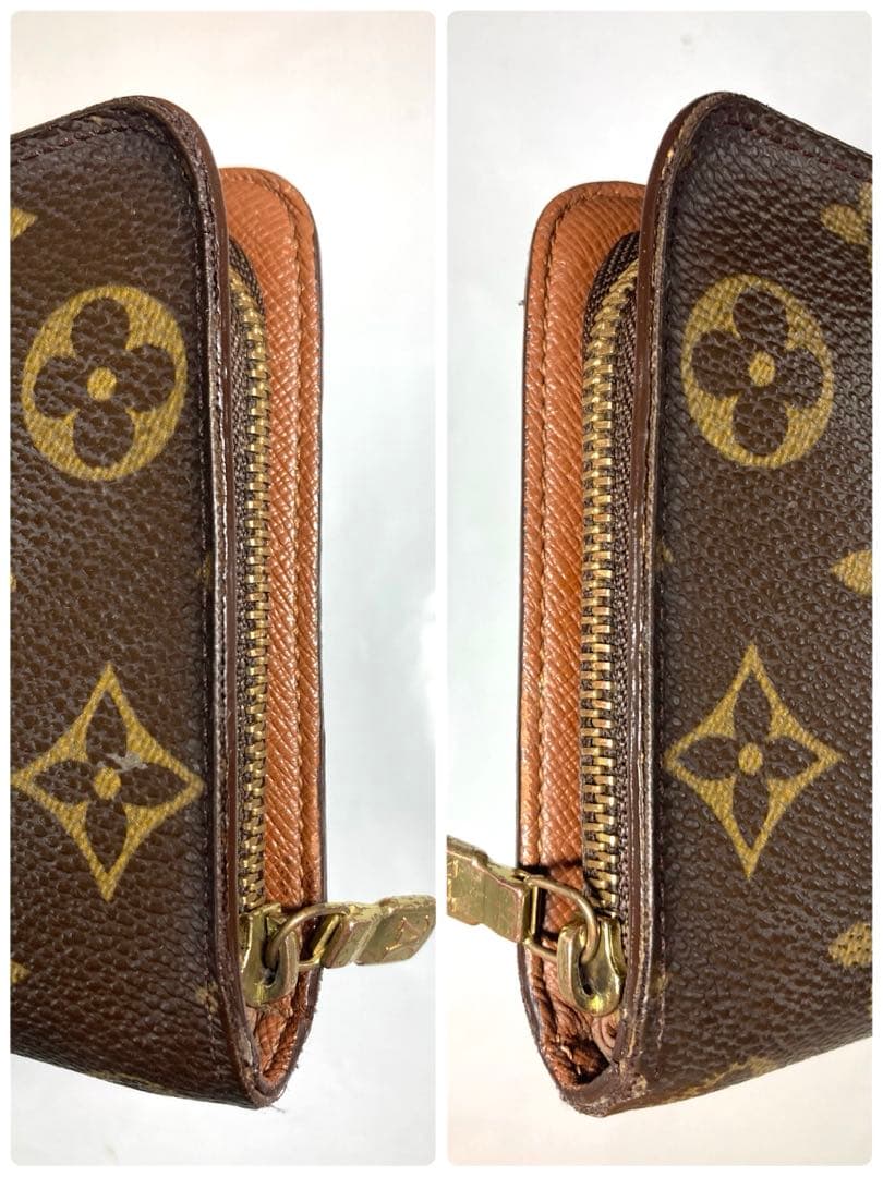 ルイヴィトン　モノグラム　ポルトモネ　ジップ　ラウンドファスナー　長財布