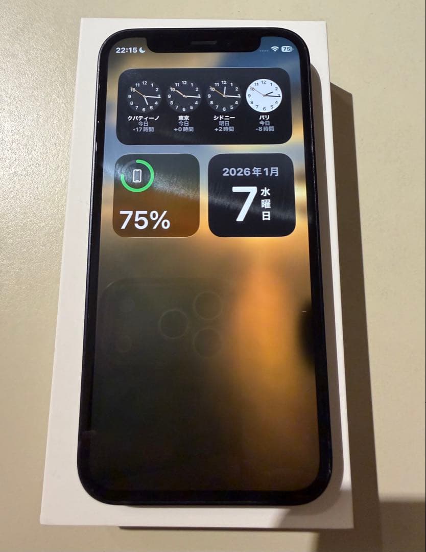 Apple iPhone 12mini ブラック128GB