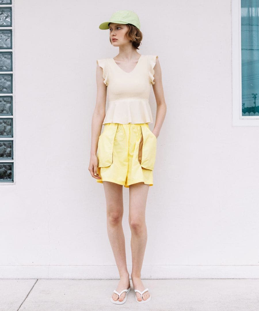 WCJ 【速乾】ボードショーツ YEL