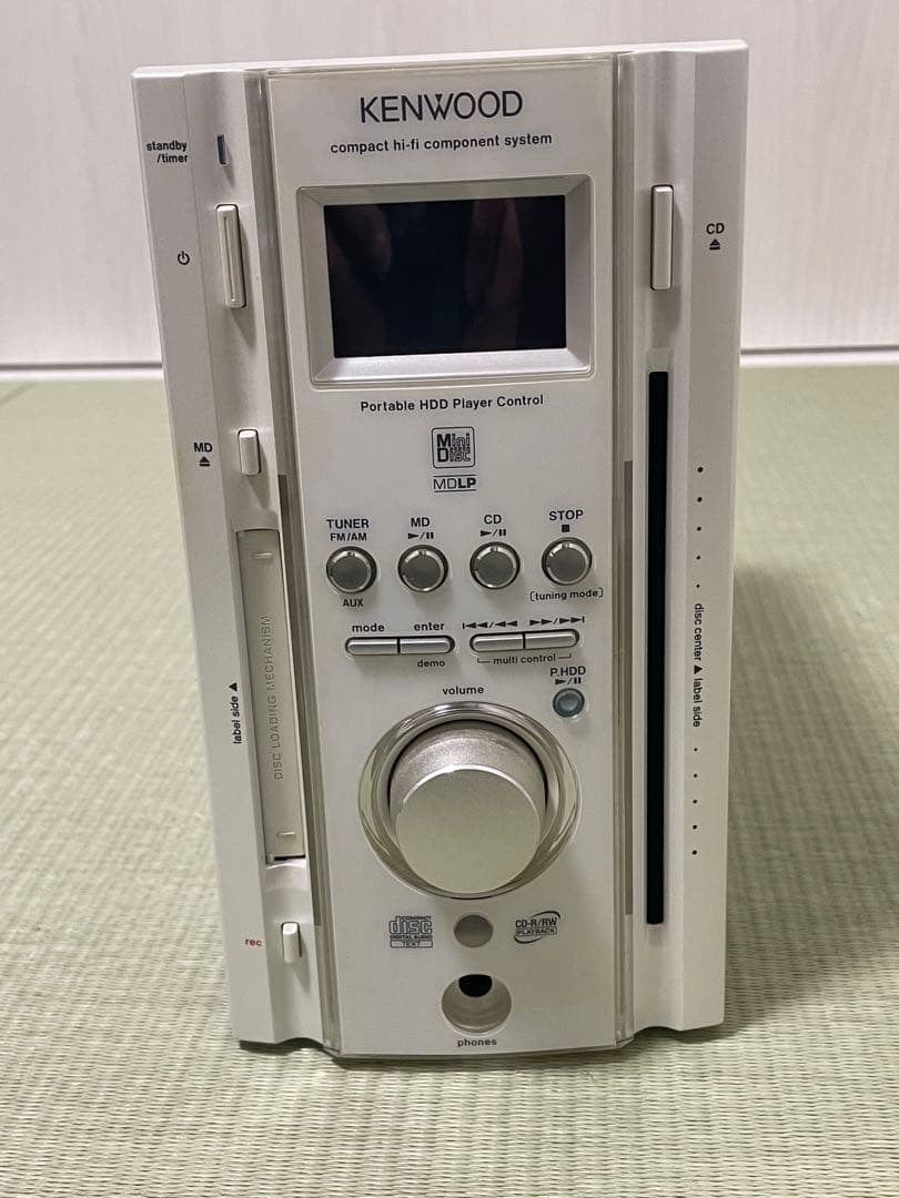 KENWOOD コンポ CD&MD RD-ESA5MD 即日発送！
