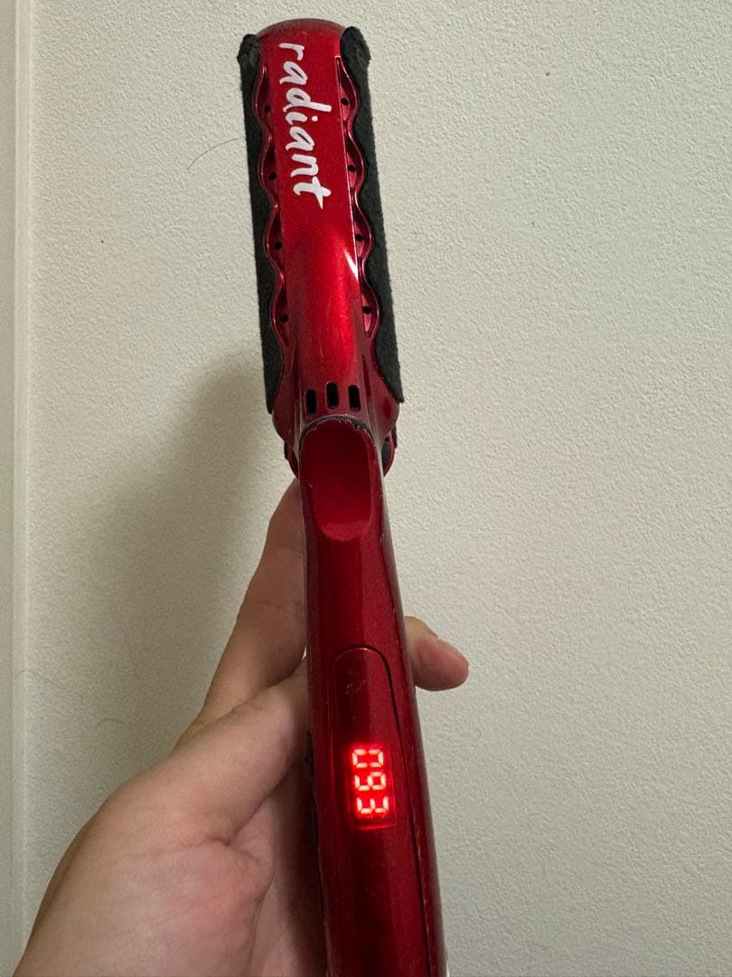 radiant ストレートヘアアイロン 2本セット