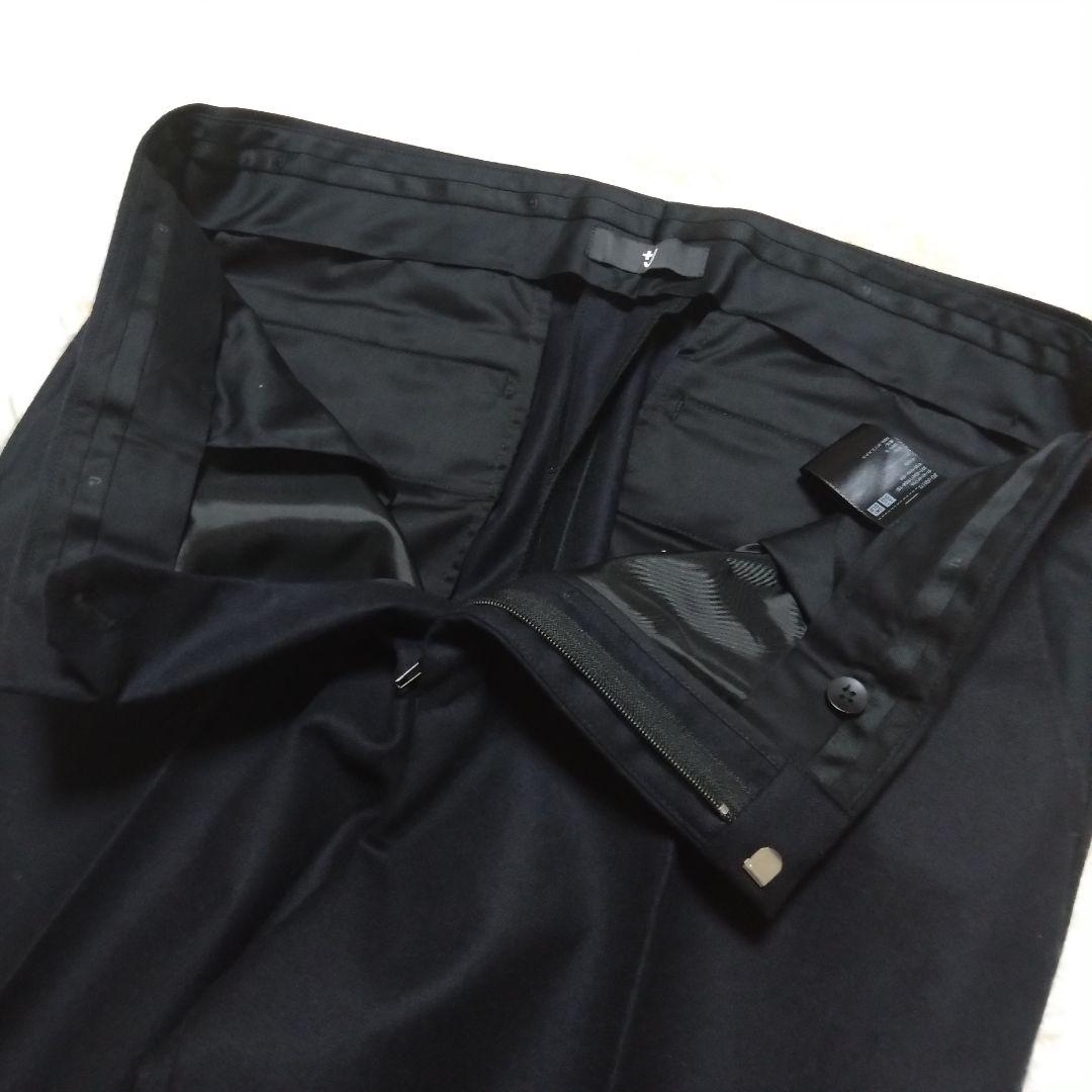 美品 ユニクロ ＋J ジルサンダー スーツ セットアップ ウール ブラック XL