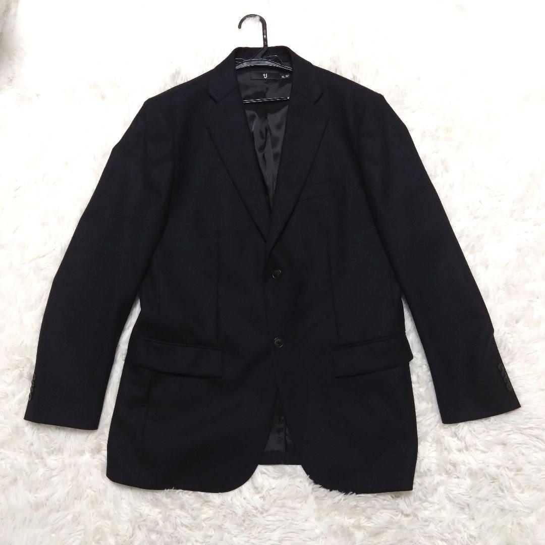 美品 ユニクロ ＋J ジルサンダー スーツ セットアップ ウール ブラック XL
