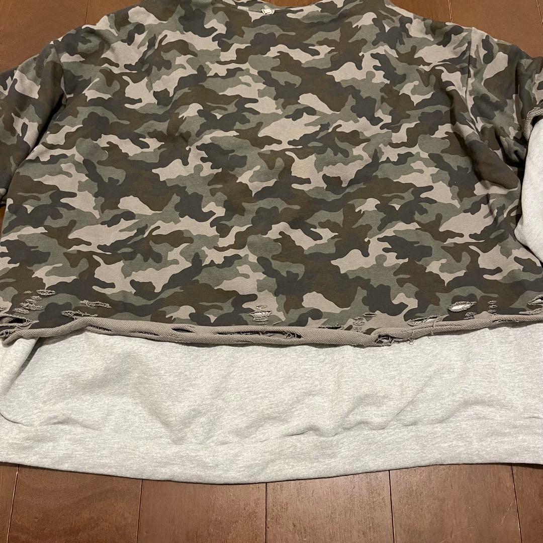 neith. tokyo 迷彩柄 フード付きパーカー　ダブルジップ　完売品