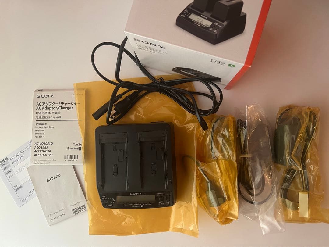 SONY ACアダプター/チャージャー AC-VQ1051D