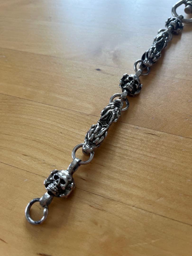 【激レア】CREAM SODA ウォレットチェーン　ドクロ　クリームソーダ