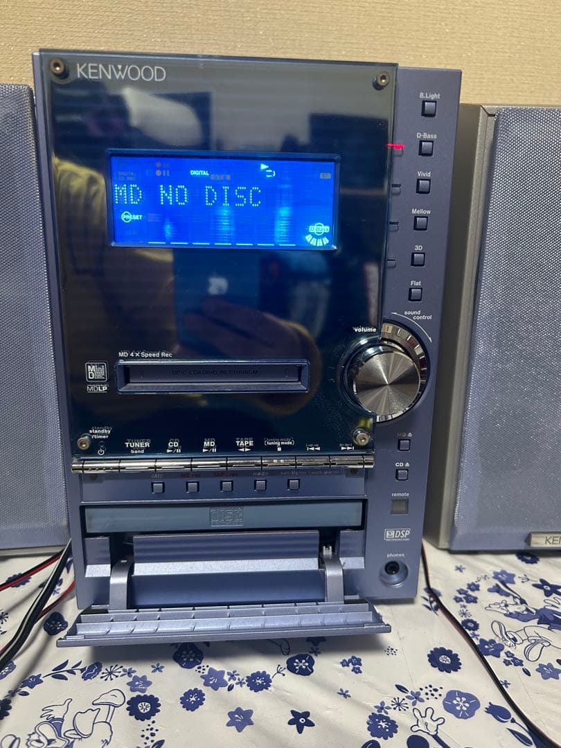 ミニコンポ KENWOOD RXD-SL3MD スピーカー