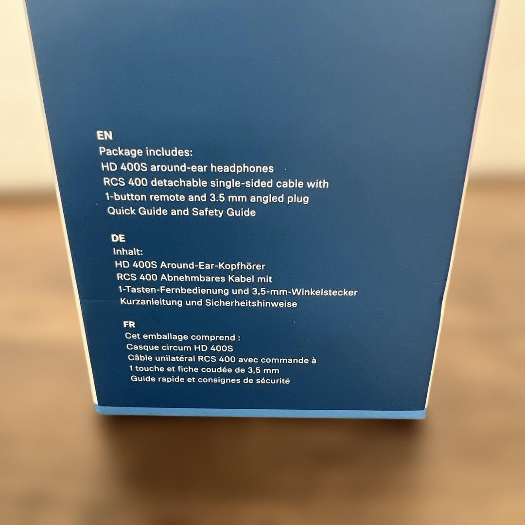 12588 Sennheiser ヘッドホン 有線 HD 400S