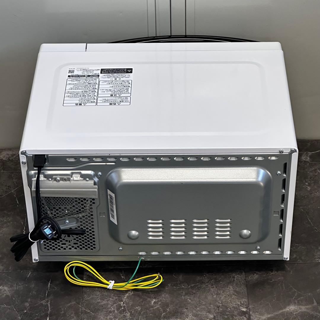 ＊送料込！美品 2024年製 東芝 フラットオーブンレンジ ER-X18(W)