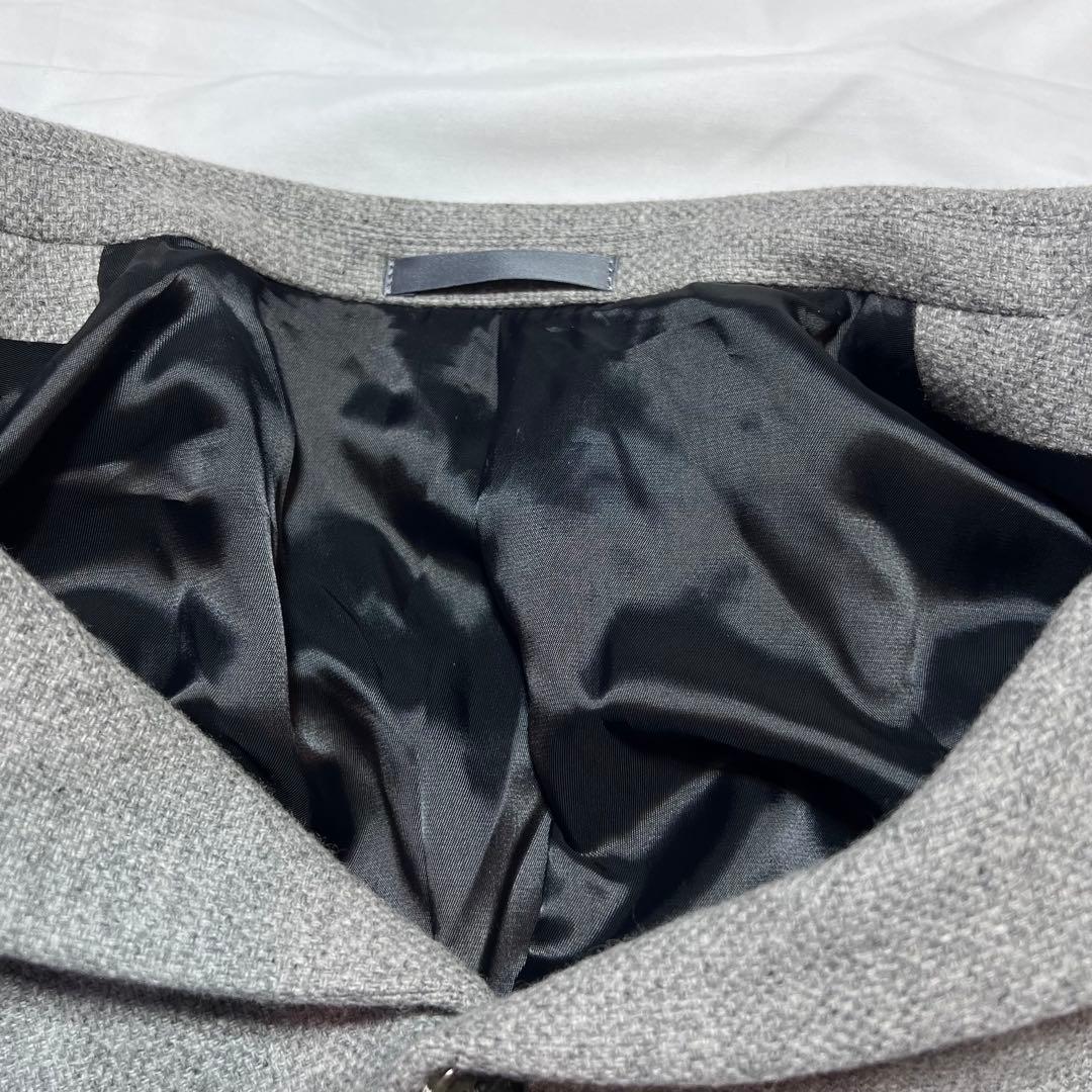 美品バーバリー ロンドンBURBERRY テーラードジャケット カシミヤ混L