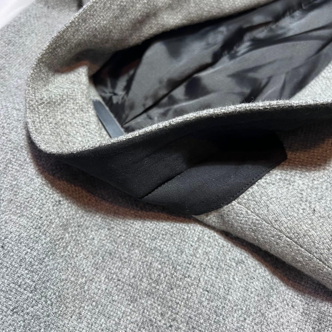 美品バーバリー ロンドンBURBERRY テーラードジャケット カシミヤ混L