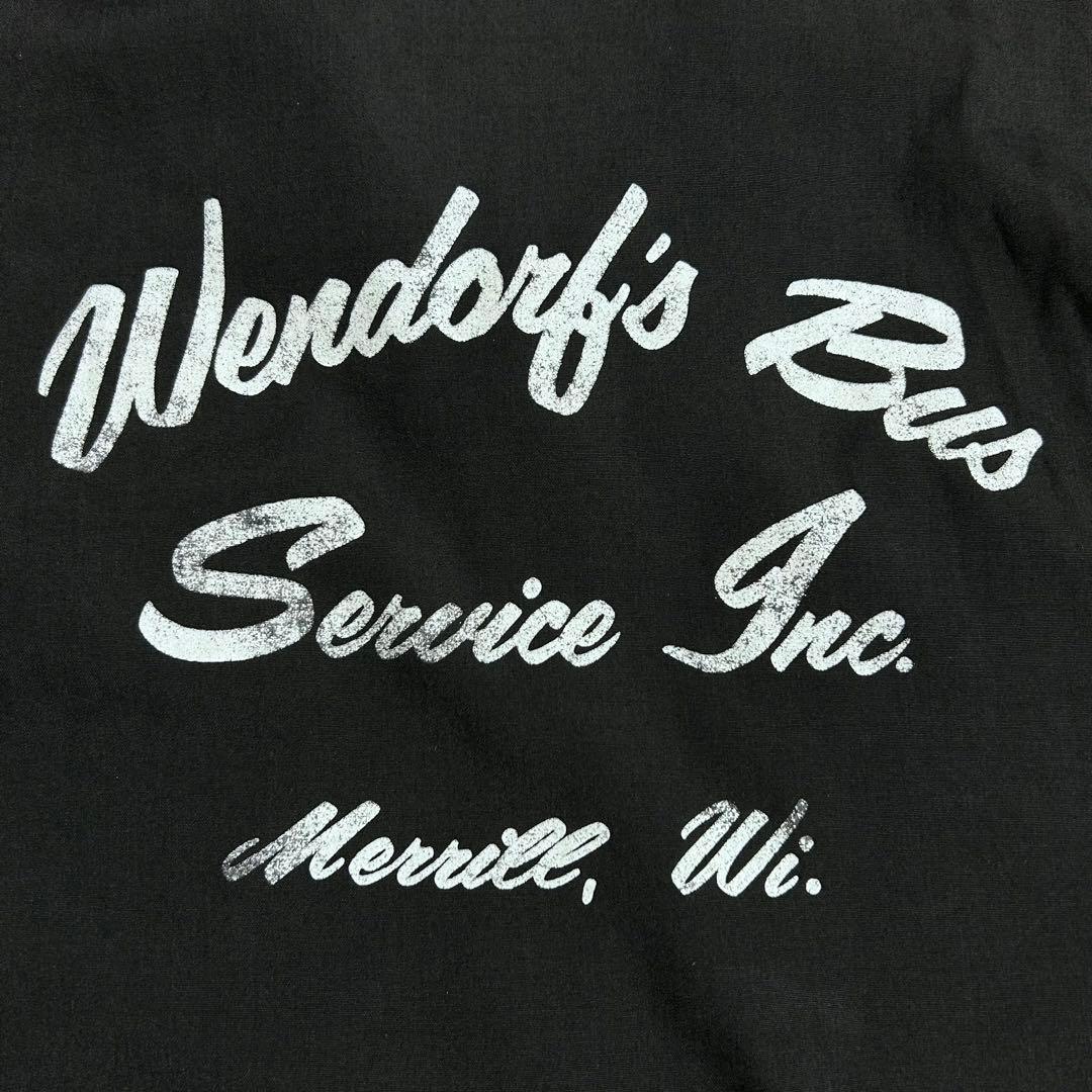 70s King Louie キングルイ　ボーリングシャツL ブラック③