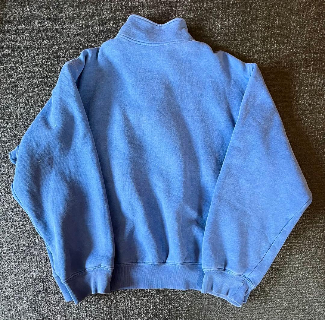 90s NIKE ナイキ 銀タグ ハーフzipスウェット サイズ　L