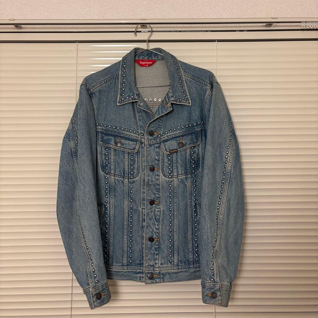 ジャケット・アウター Supreme Studded Denim Jacket