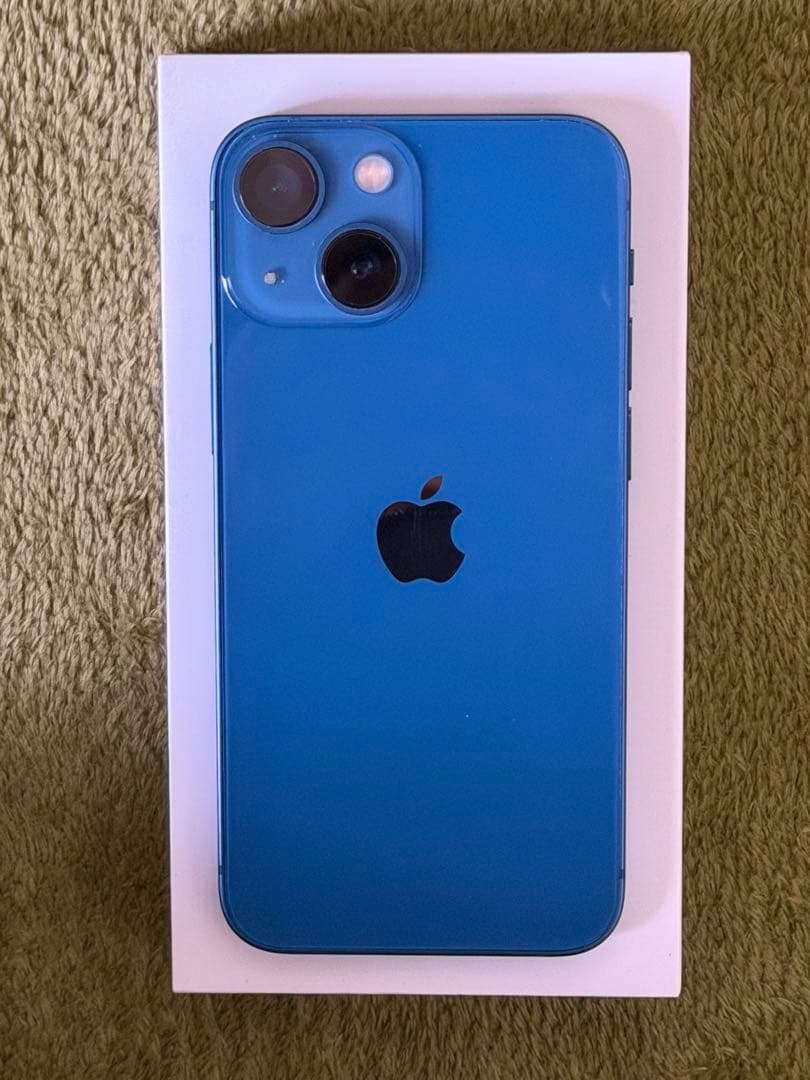 Apple『iPhone 13 mini 512GB ブルー（完備品）』おまけ付