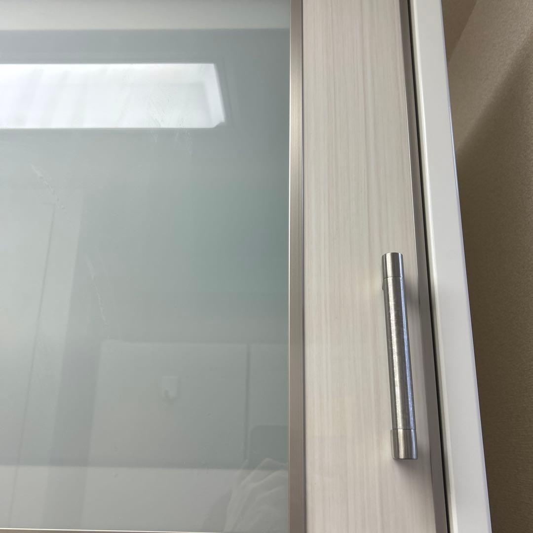 【送料込み】ニトリ食器棚120cm 上下セット／ポスティア