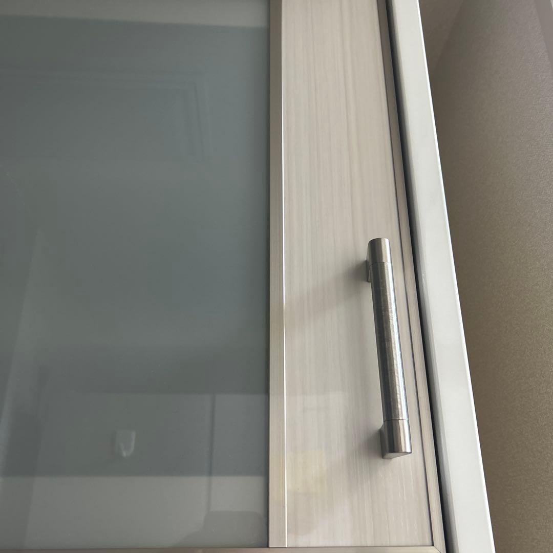 【送料込み】ニトリ食器棚120cm 上下セット／ポスティア