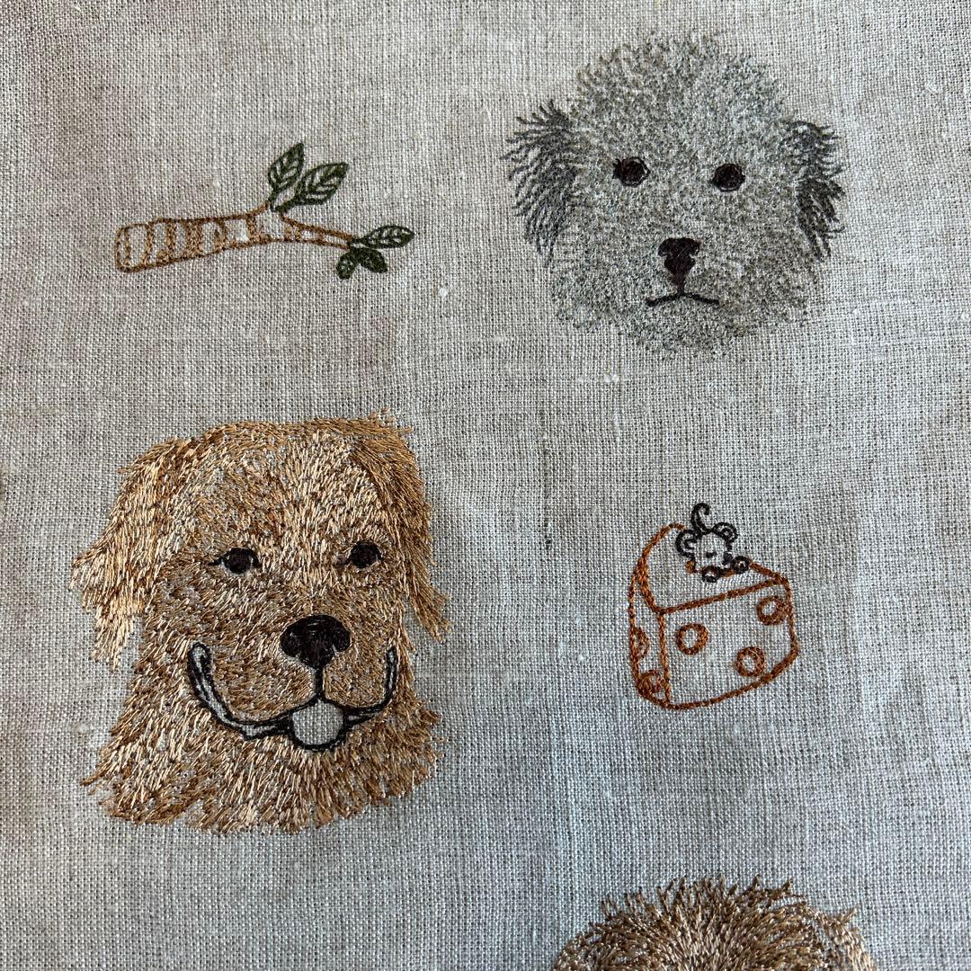 Coral&Tusk コーラル&タスク クッションカバー　犬　新作