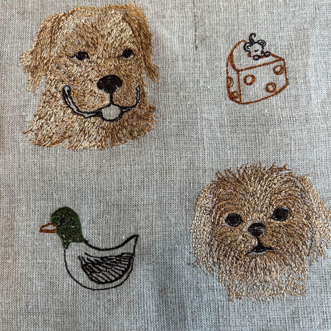 Coral&Tusk コーラル&タスク クッションカバー　犬　新作