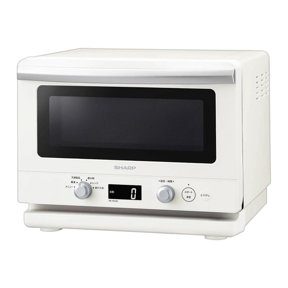 新品 シャープ 電子レンジ RE-TD184-W