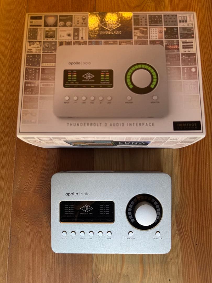 最終値下apollo solo Thunderbolt 3 UAD