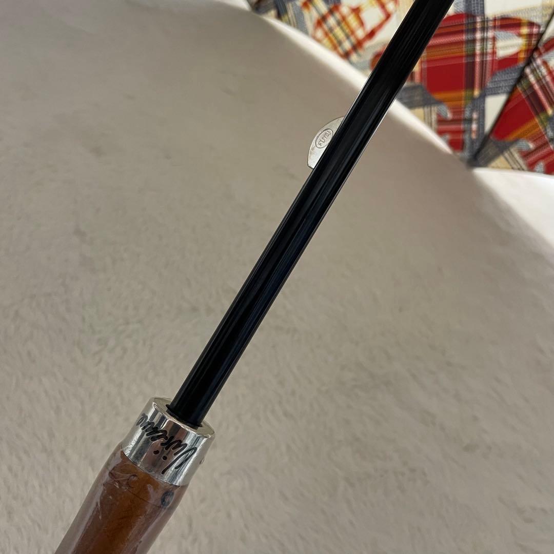 入手困難 新品 ヴィヴィアンウエストウッド 傘 チェック×オーブ