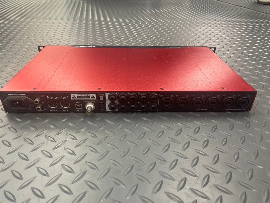 Focusrite Scarlett 18i20 オーディオインターフェイス