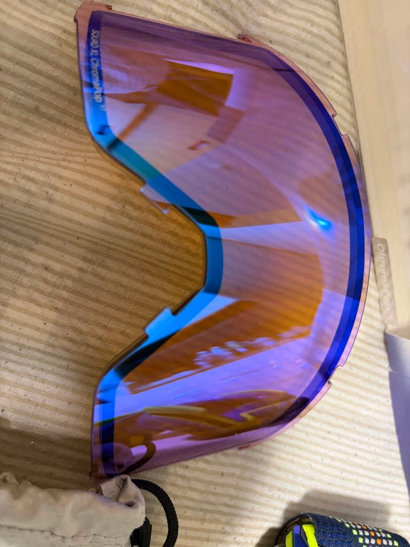 【未使用】SMITH ゴーグル SQUAD XL レンズ付き