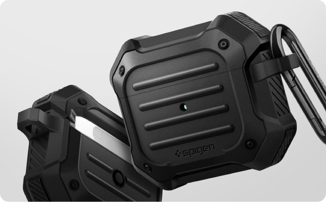 Spigen ブラック イヤホンケース　AirPods 2021