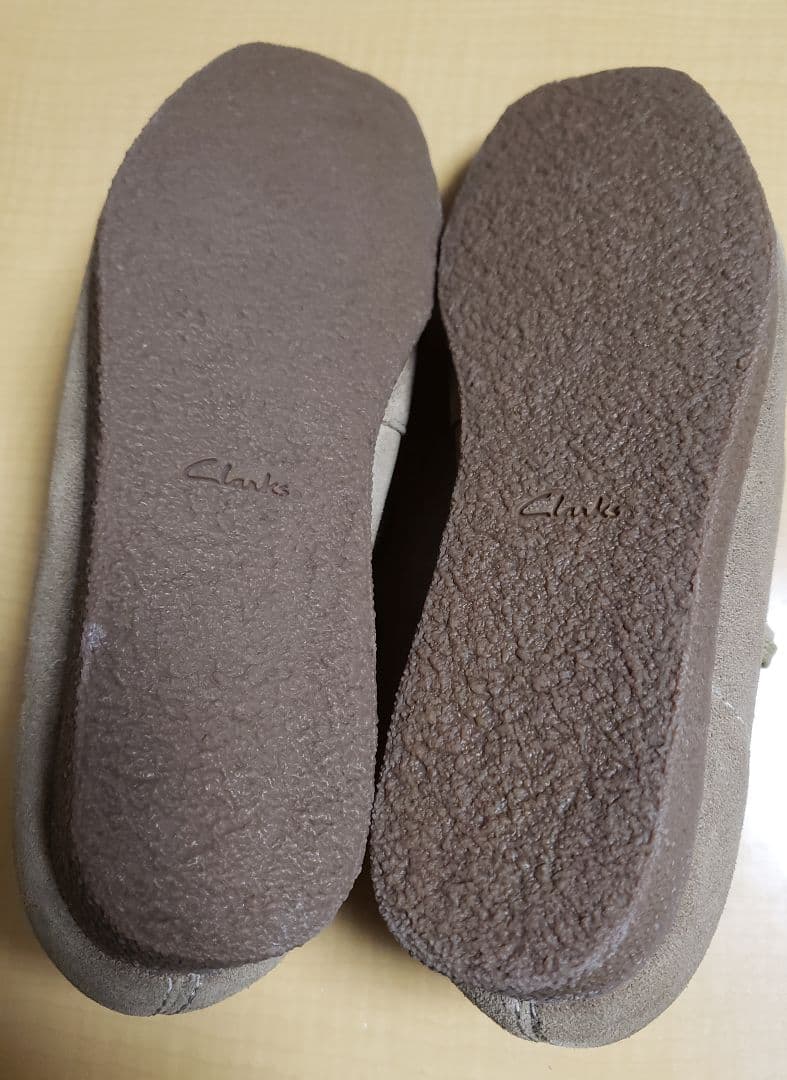 未使用 クラークス ワラビー レザー スエード シューズ 26.5cm