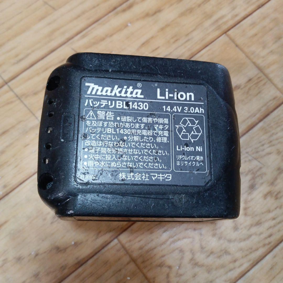 マキタ14.4V充電式クリーナーCL140FD　バッテリーBL1430付