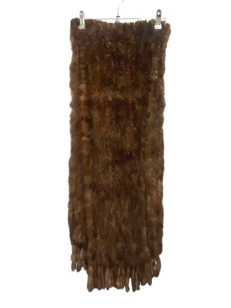 伊太利屋　ミンク　リアルファー　マフラー　ショール　ストール　ヴィンテージ　和装