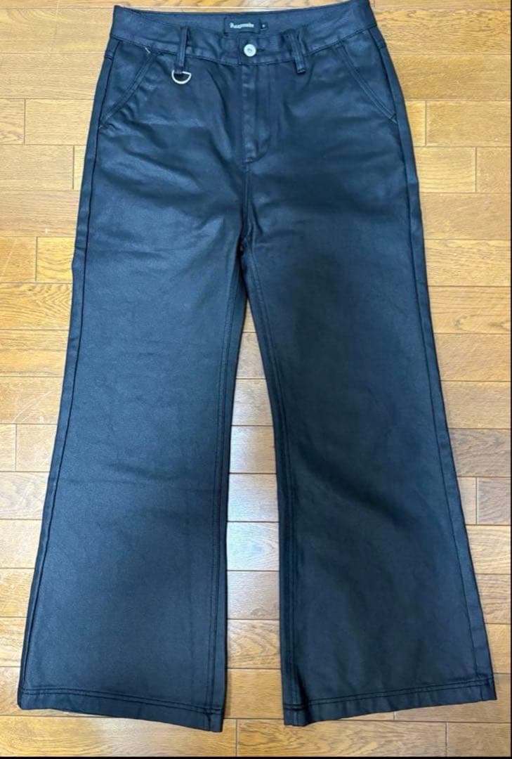 パンツ asapmode Stacked Oil Coating Pants M