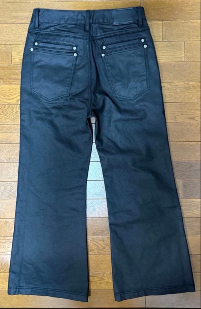 パンツ asapmode Stacked Oil Coating Pants M