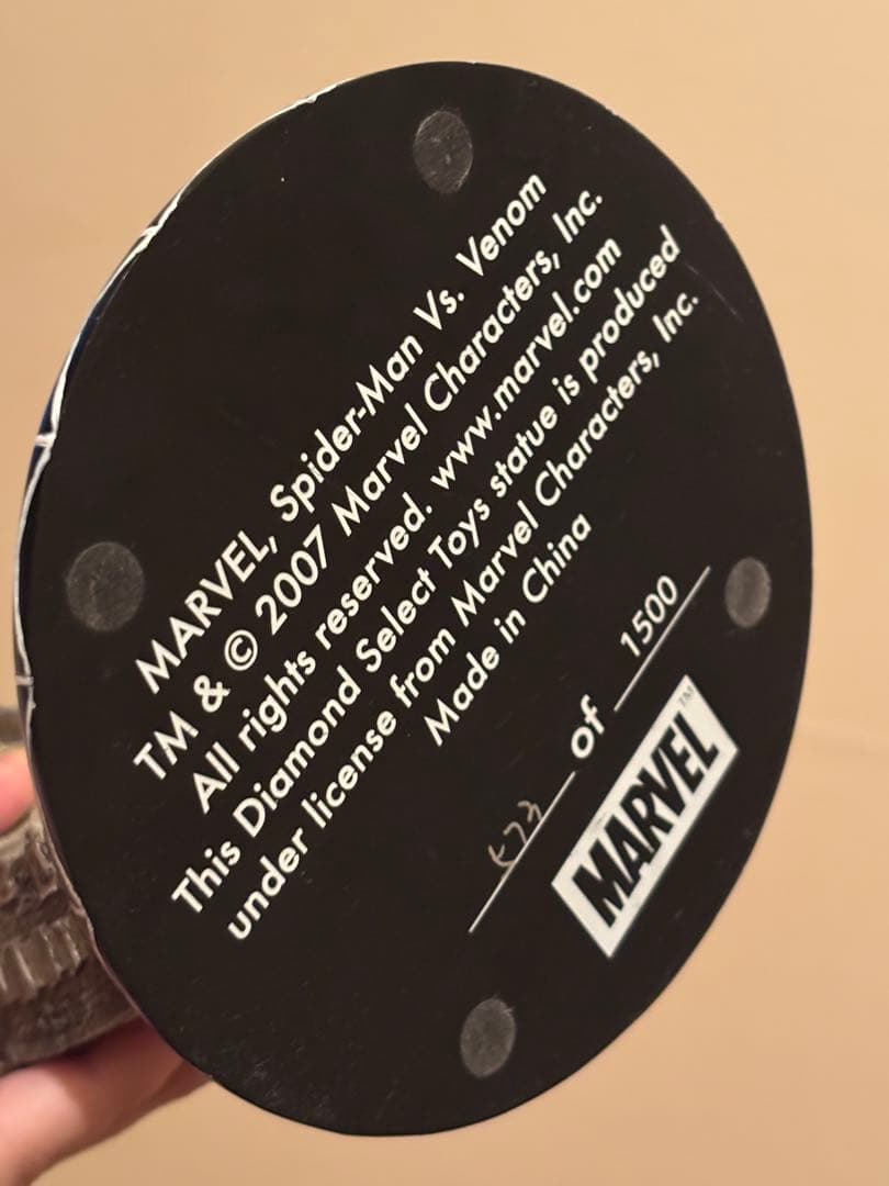 スパイダーマン VS ヴェノム スタチュー 岩倉圭二 原型 コトブキヤ