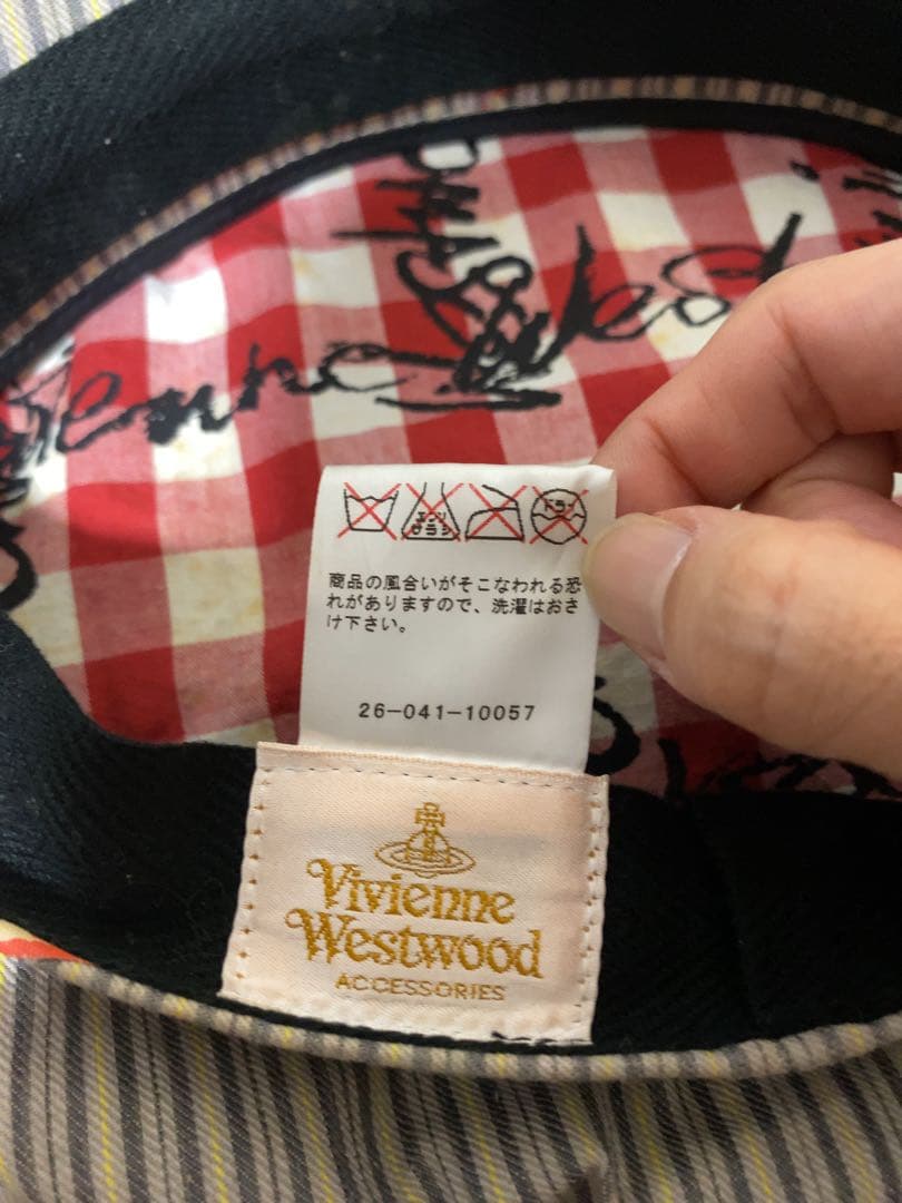 s*認様 ヴィヴィアンウエストウッド　ハンチング帽　キャスケット　ハット　帽子