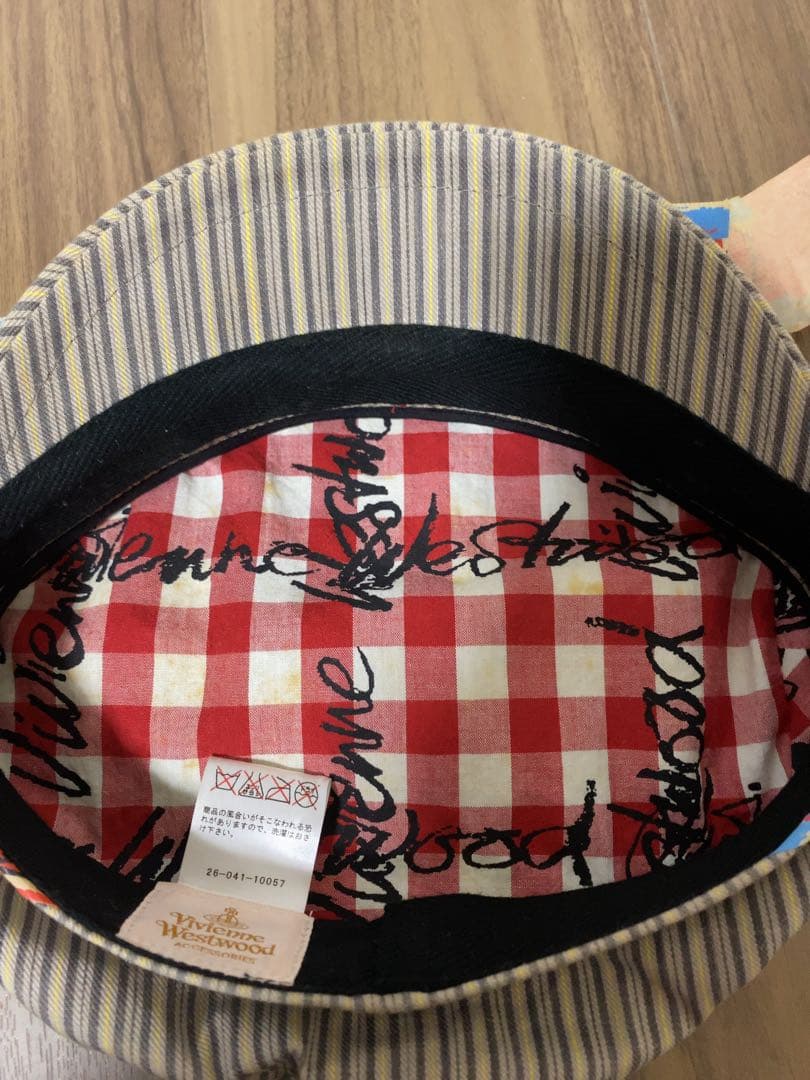 s*認様 ヴィヴィアンウエストウッド　ハンチング帽　キャスケット　ハット　帽子