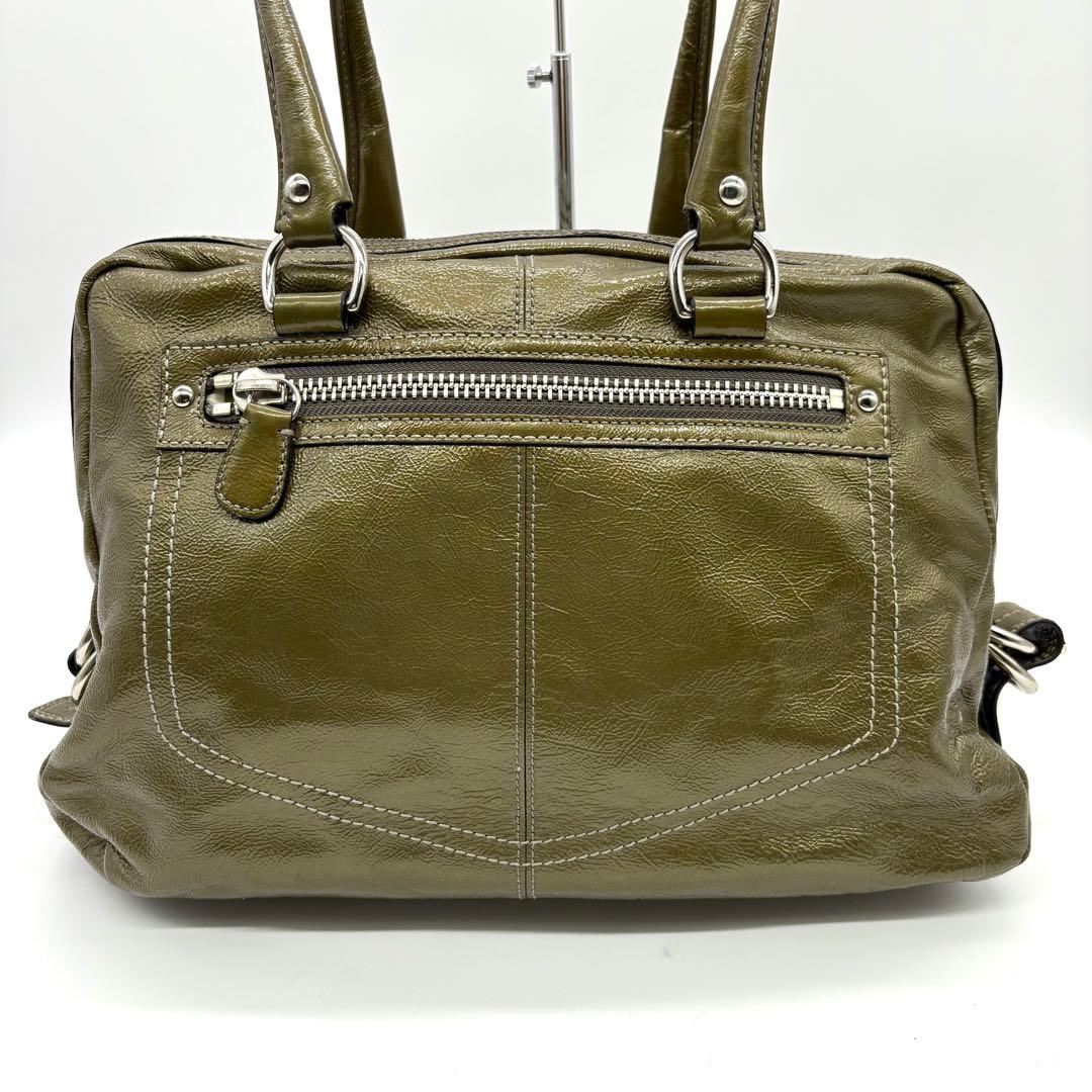 バッグ Vintage Coach Ltd Ed Peyton Legacy Green