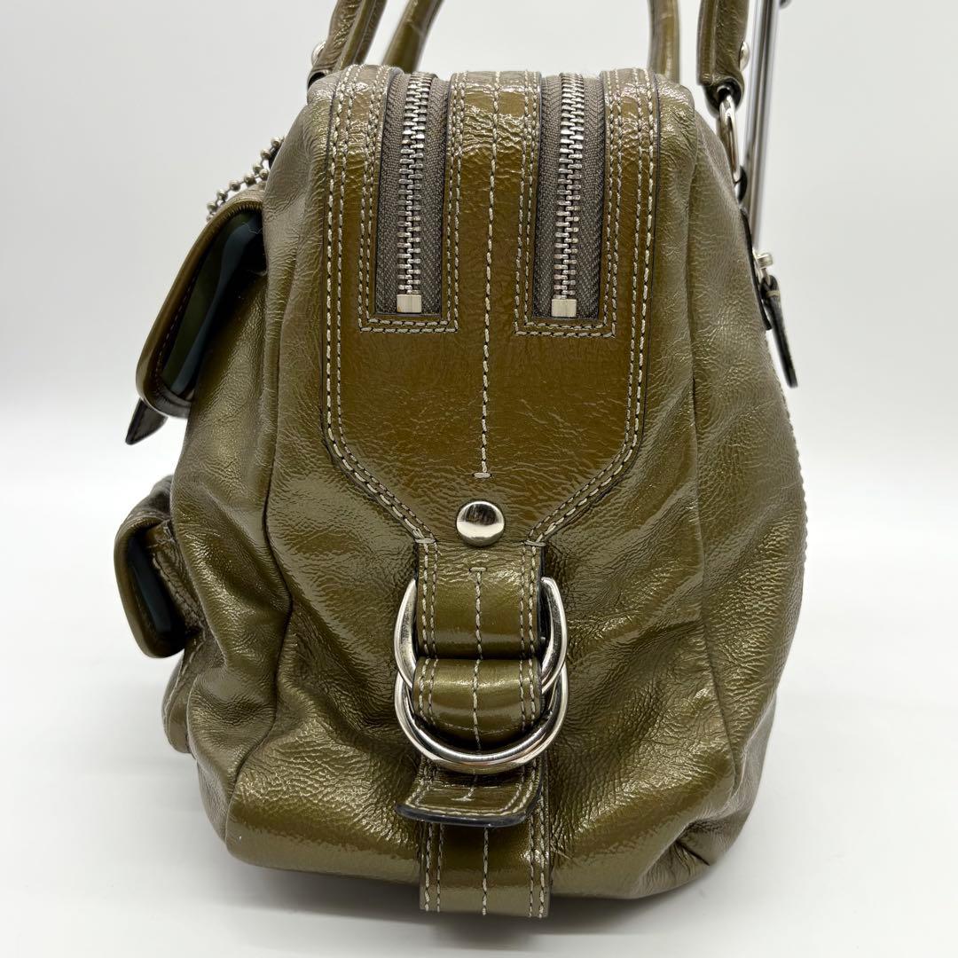 バッグ Vintage Coach Ltd Ed Peyton Legacy Green