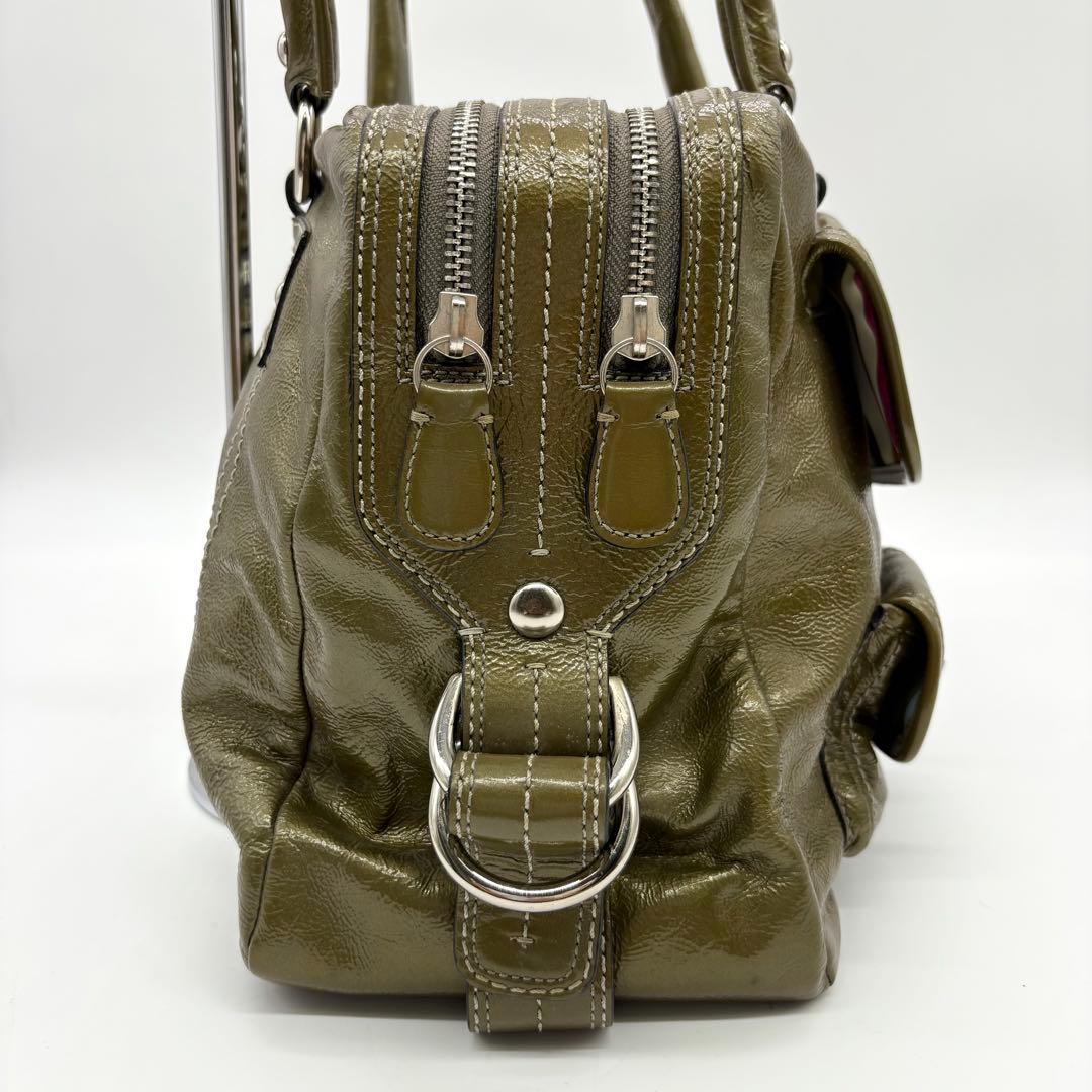 バッグ Vintage Coach Ltd Ed Peyton Legacy Green