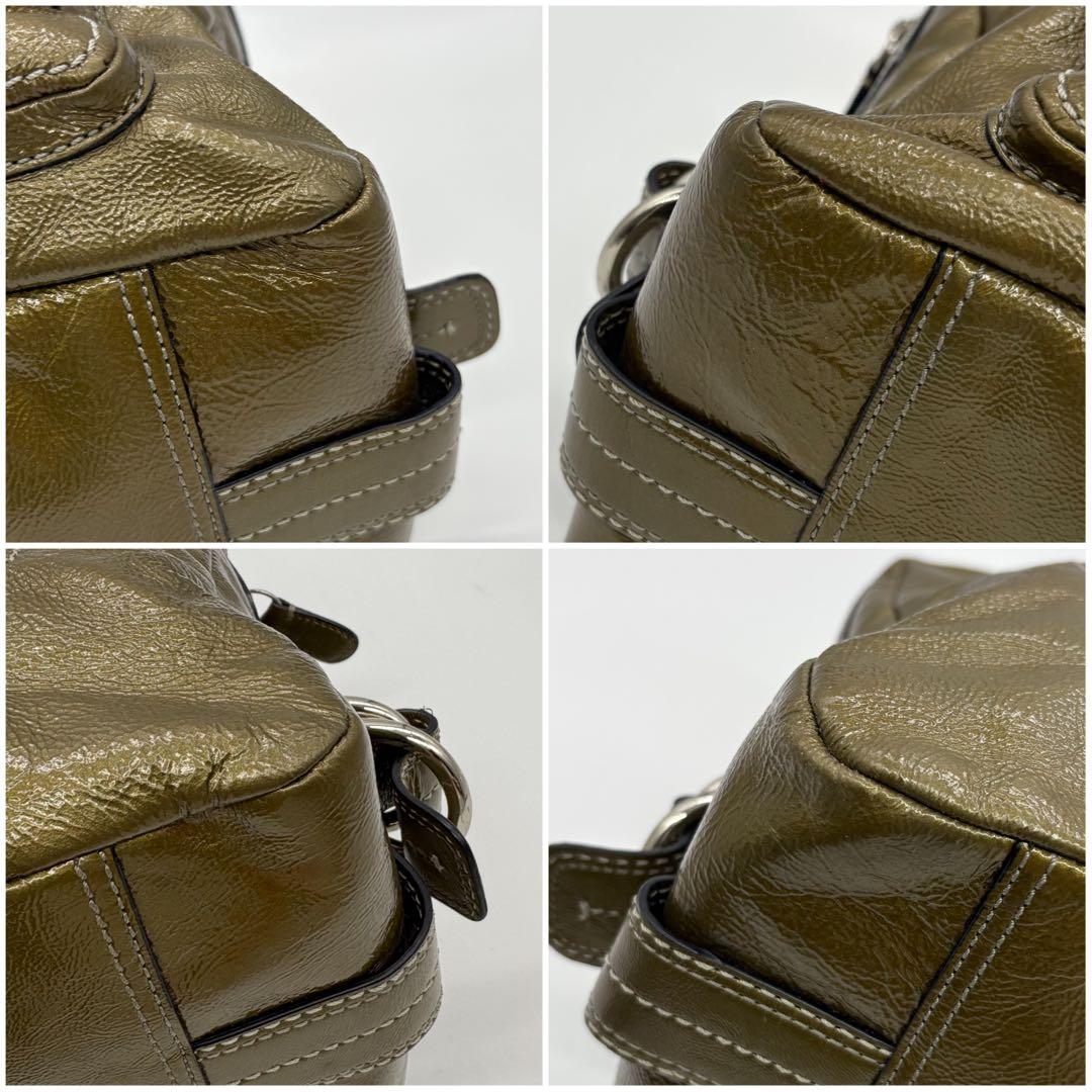 バッグ Vintage Coach Ltd Ed Peyton Legacy Green