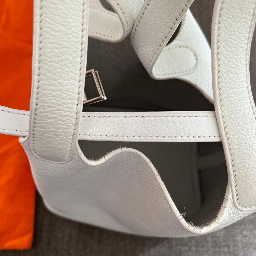 【icocaさま専用】HERMES ピコタン　PM ホワイト