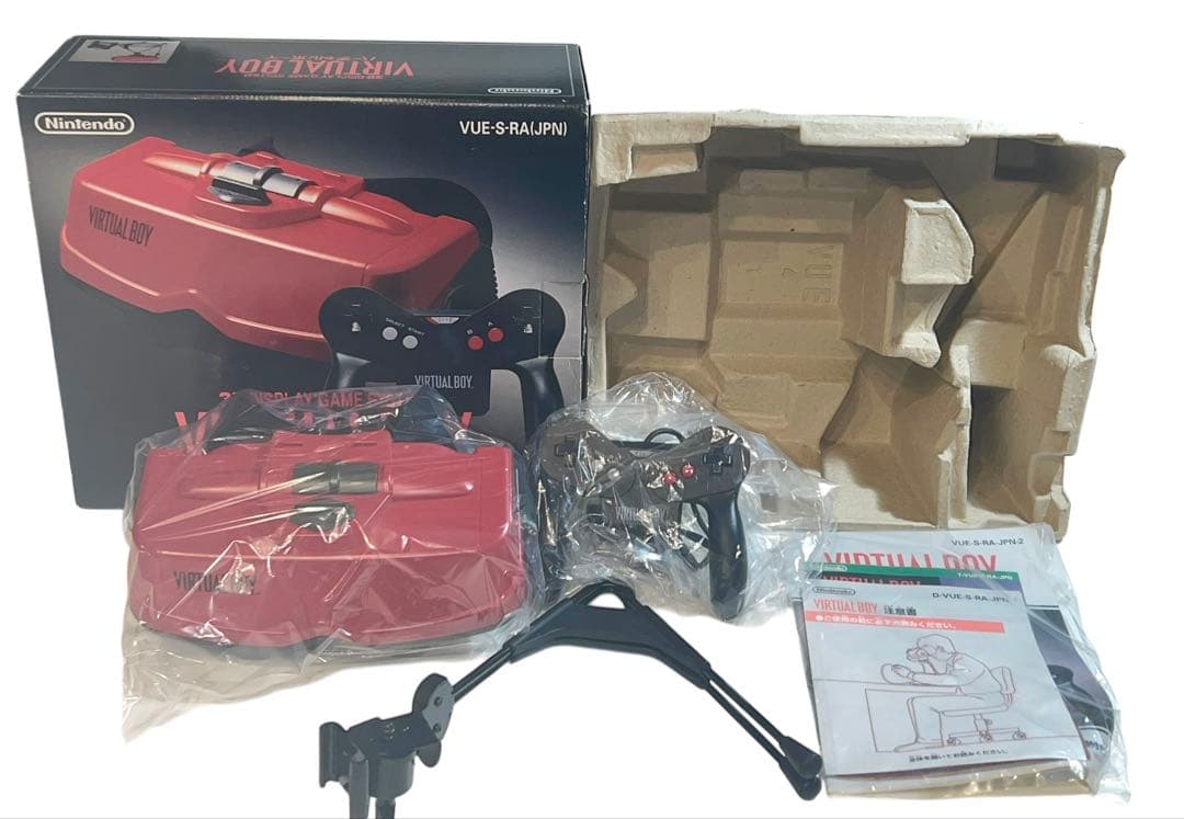 バーチャルボーイ　本体　箱説あり