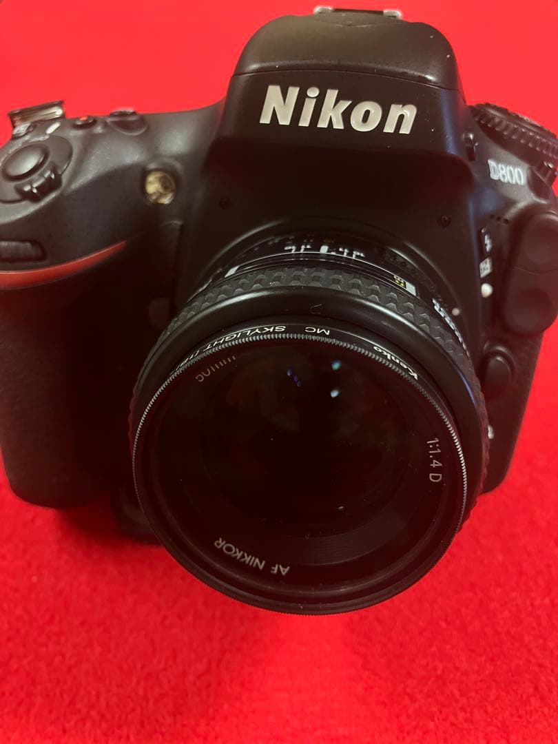 衝撃 大特価 ！これが新品同様 Ｄ800 Ｓ数89回 単集点50mm1.4