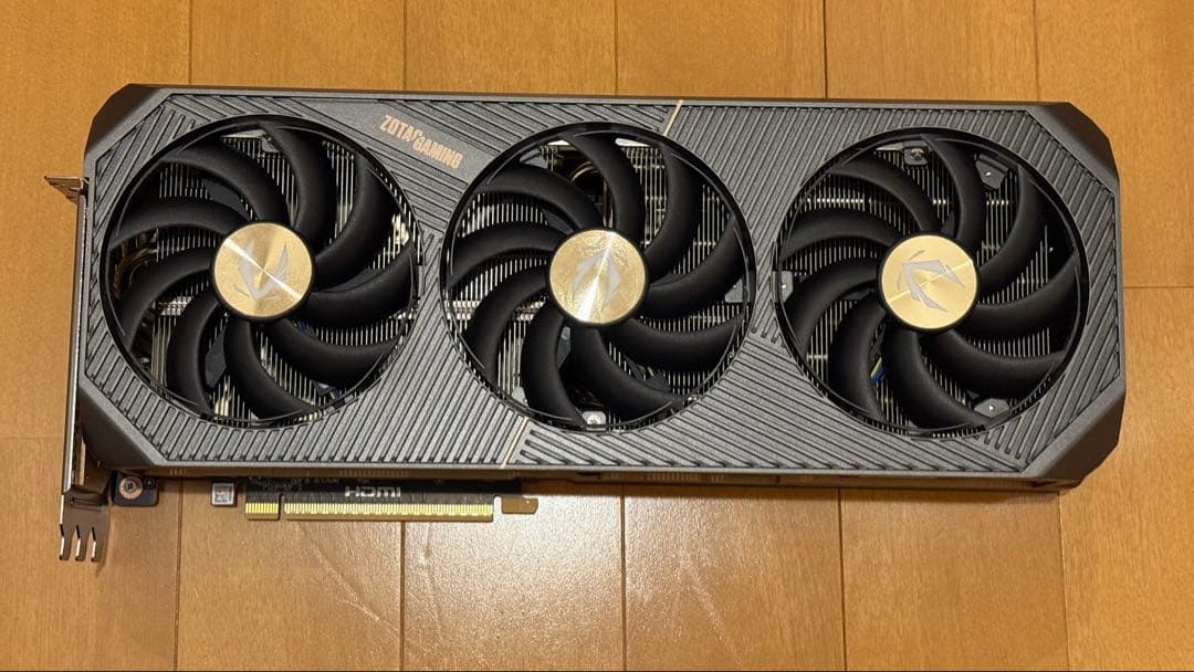 ZOTAC GeForce RTX5080 2月23日購入