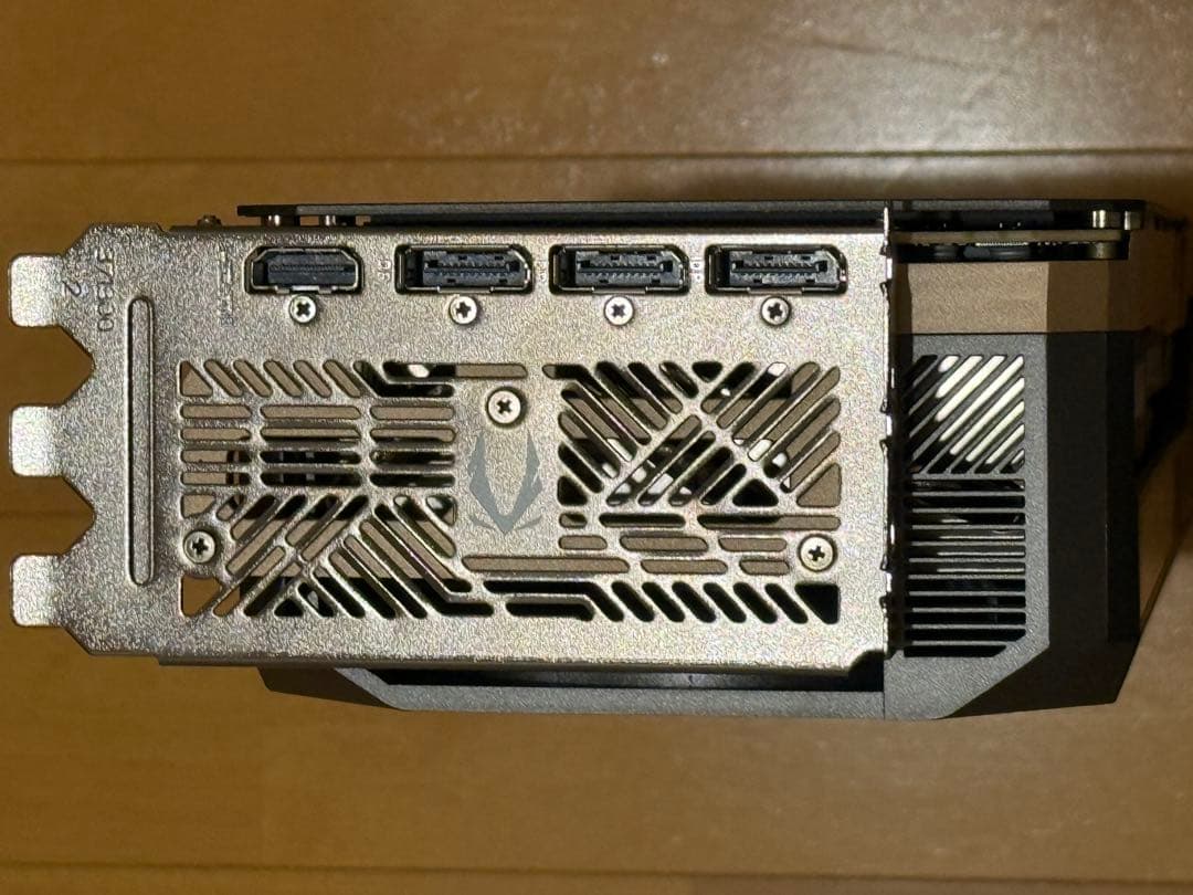 ZOTAC GeForce RTX5080 2月23日購入