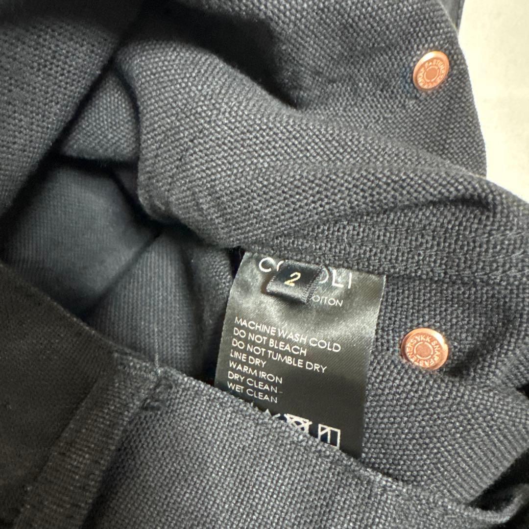 COMOLI 25ss コットンダック ペインターパンツ サイズ2